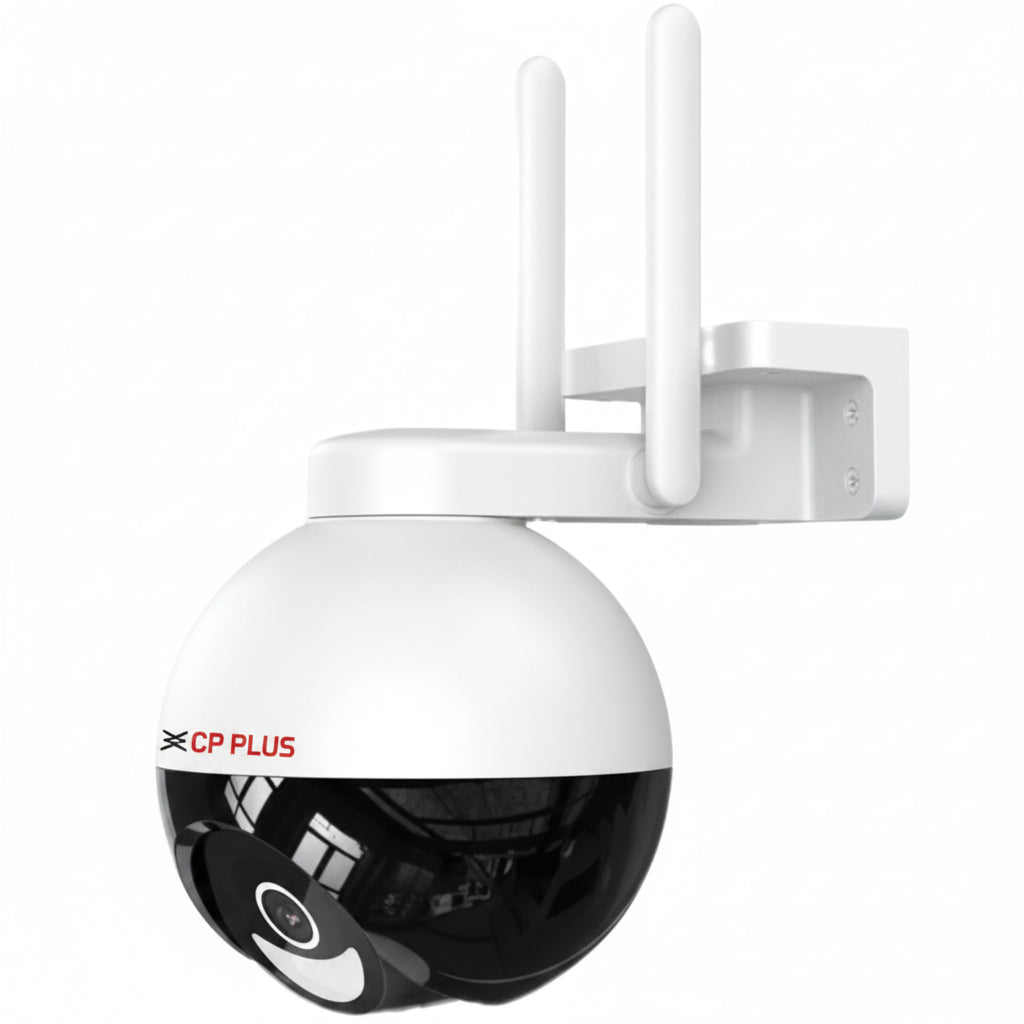 CP PLUS 4MP OUTDOOR WIFI PT CAMERA WITH COLOR NIGHT VISION,2WAY TALK Security Camera (256 GB, 1 Channel)|CP-Z43Q