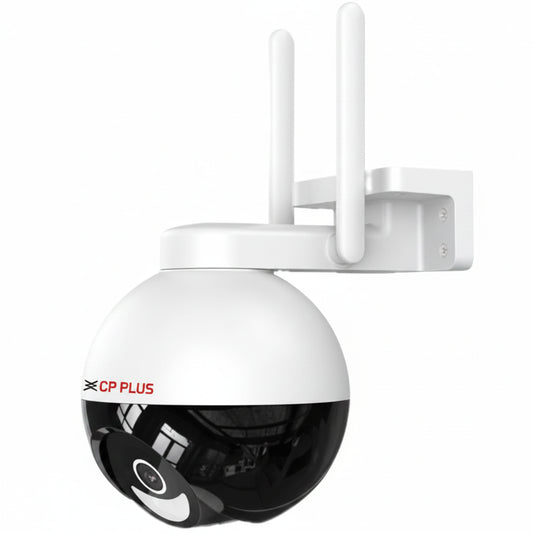 CP PLUS 4MP OUTDOOR WIFI PT CAMERA WITH COLOR NIGHT VISION,2WAY TALK Security Camera (256 GB, 1 Channel)|CP-Z43Q