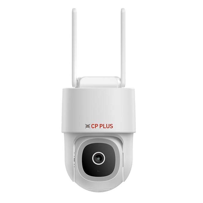 CP PLUS 4MP Quad HD Wi-Fi CCTV Camera for Outdoor | 360° Pan & Tilt | Full-Color Night Vision | CP-Z45Q