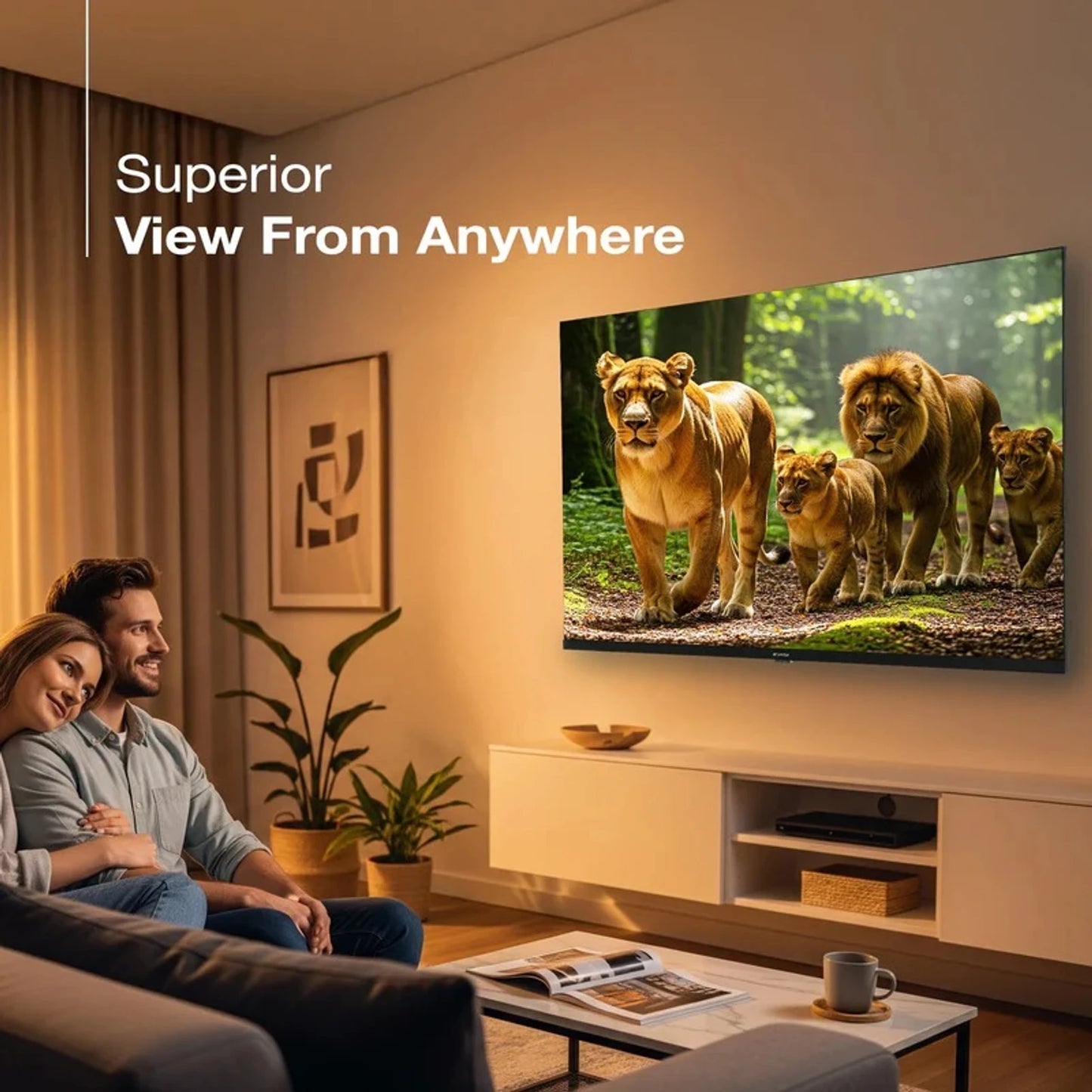Sansui 109 cm (43 inch) Full HD LED Smart Google TV